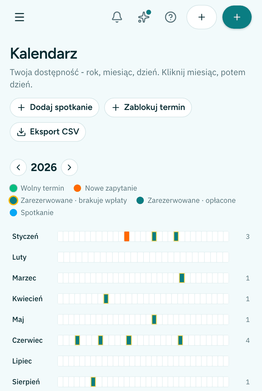 Dwóch klientów na tę samą datę? Nie tym razem.